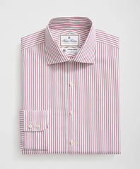 Brooks Brothers X Thomas Mason® Cotton English Collar, Striped Dress Shirt | Brooks Brothers on sale