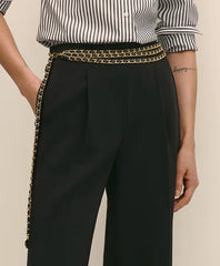 B-Low the Belt Mini-Chain Leather Belt | Brooks Brothers on sale