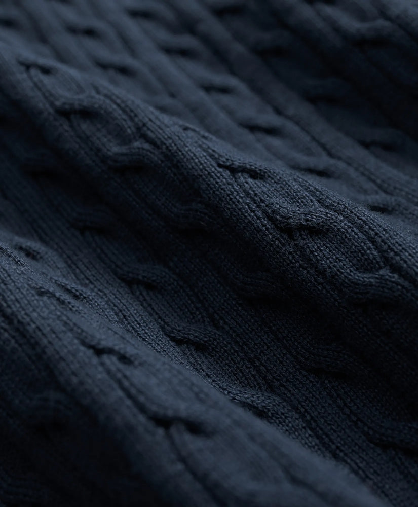Cable Knit Archive Tennis Polo in Supima® Cotton | Brooks Brothers for sale