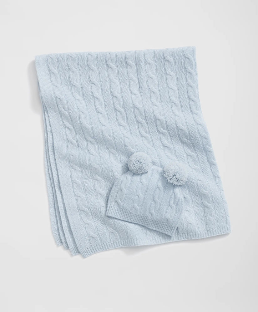 Cashmere Baby Blanket & Beanie Gift Set | Brooks Brothers for sale