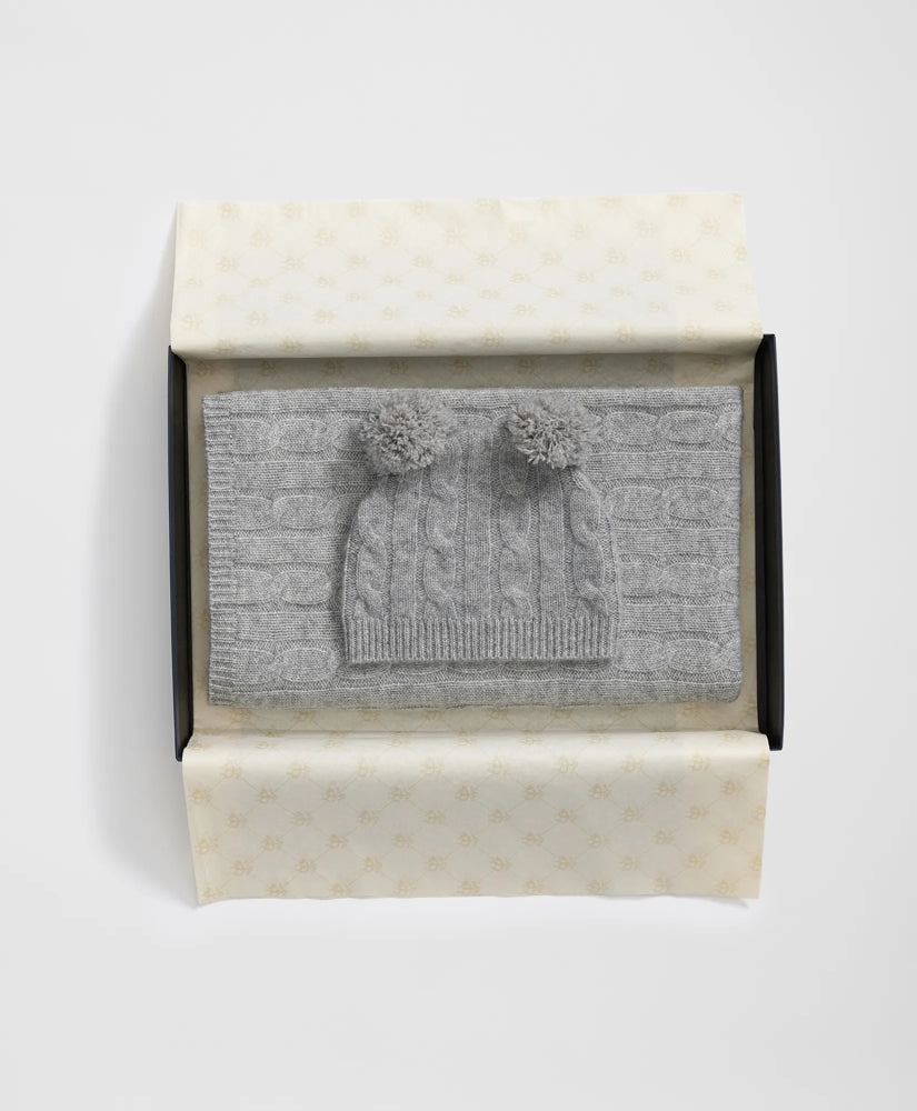 Cashmere Baby Blanket & Beanie Gift Set | Brooks Brothers for sale