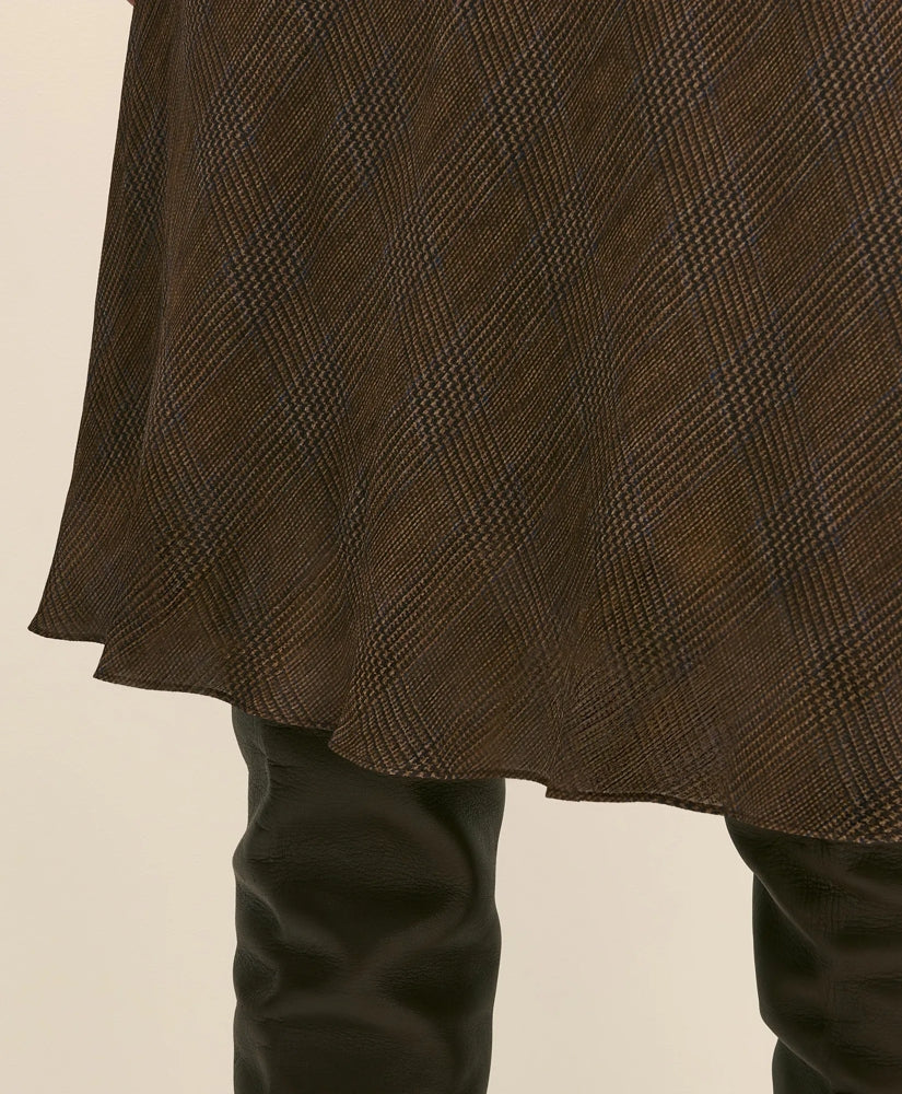 Chiffon Plaid Skirt | Brooks Brothers cheap