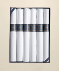 Cigar-Rolled Handkerchiefs-Set of 6 | Brooks Brothers discount
