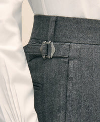 Classic Fit Cotton Herringbone Suit Pants | Brooks Brothers sale