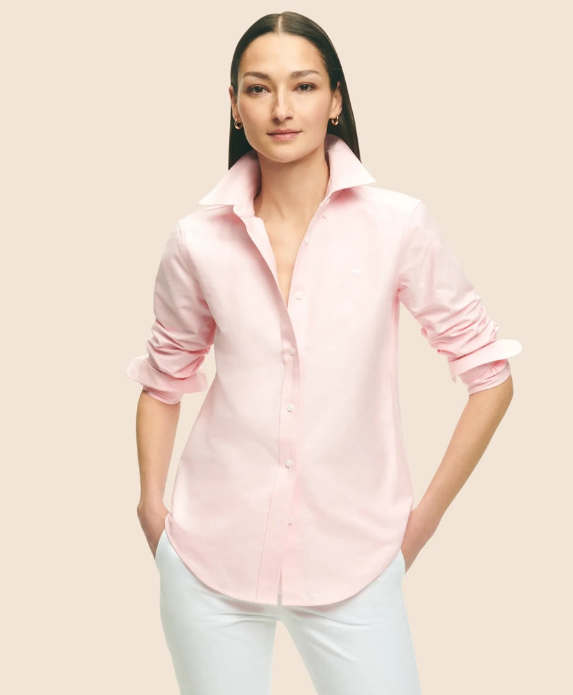 Classic-Fit Cotton Oxford Shirt | Brooks Brothers discount