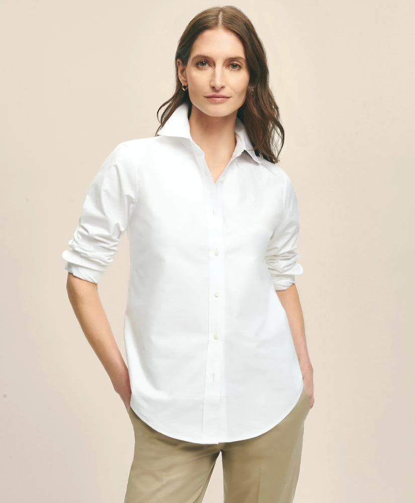Classic-Fit Cotton Oxford Shirt | Brooks Brothers discount