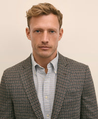 Classic Fit Cotton Wool Blend Knit Houndstooth Sport Coat | Brooks Brothers on sale