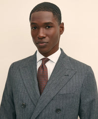 Classic Fit Double-Breasted Cotton Herringbone Suit Jacket | Brooks Brothers discount