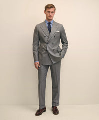 Classic Fit Double-Breasted Wool Pinstripe 1818 Suit | Brooks Brothers online shop
