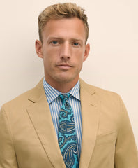 Classic Fit Stretch Cotton Twill Suit Jacket | Brooks Brothers sale