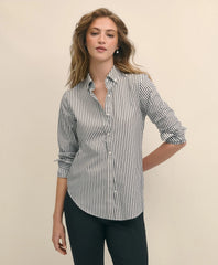 Classic Fit Stretch Supima® Cotton Non-Iron Bengal Stripe Dress Shirt | Brooks Brothers cheap