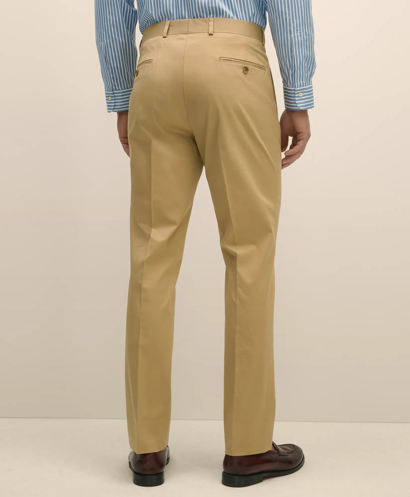 Classic Fit Stretch Cotton Twill Suit Pants | Brooks Brothers online