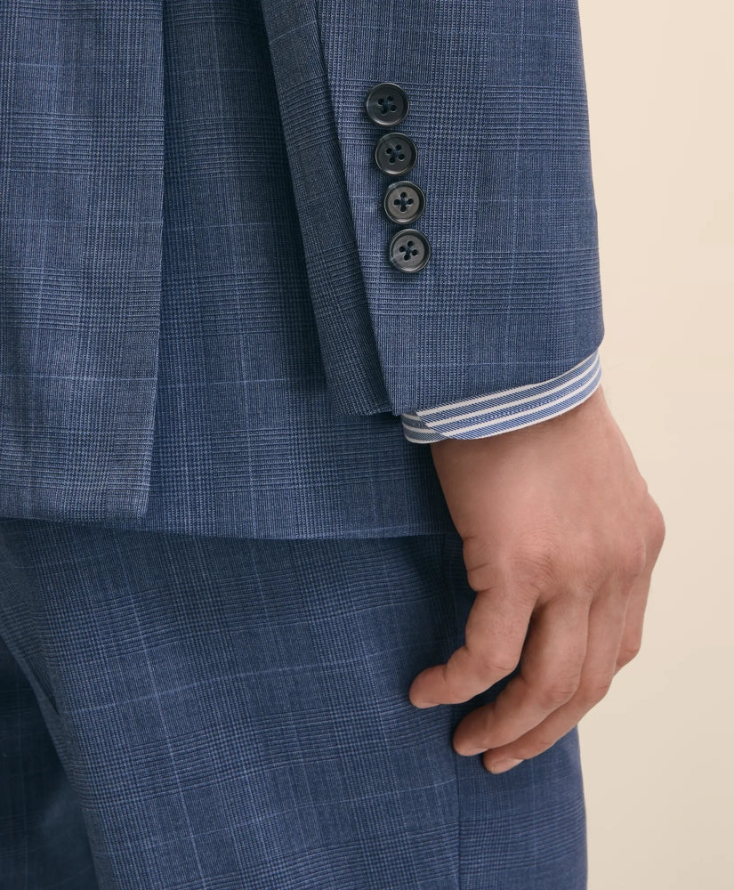 Classic Fit Wool Check 1818 Suit | Brooks Brothers discount