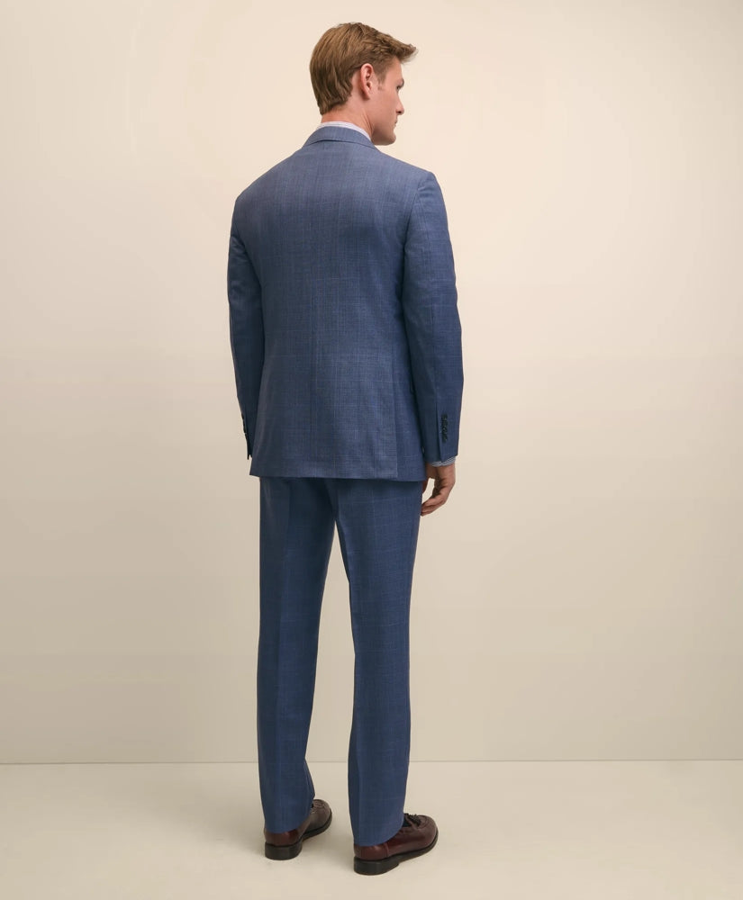 Classic Fit Wool Check 1818 Suit | Brooks Brothers discount