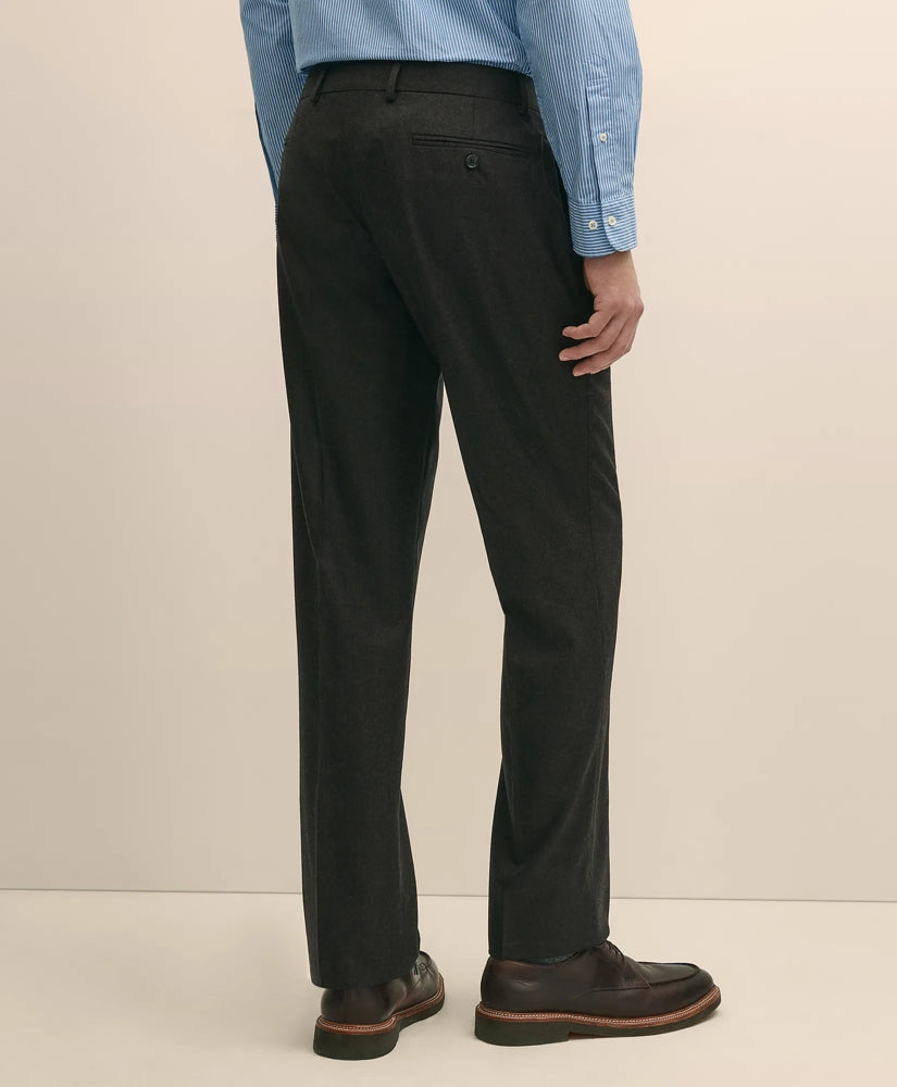 Classic Fit Wool Flannel Dress Pants | Brooks Brothers online