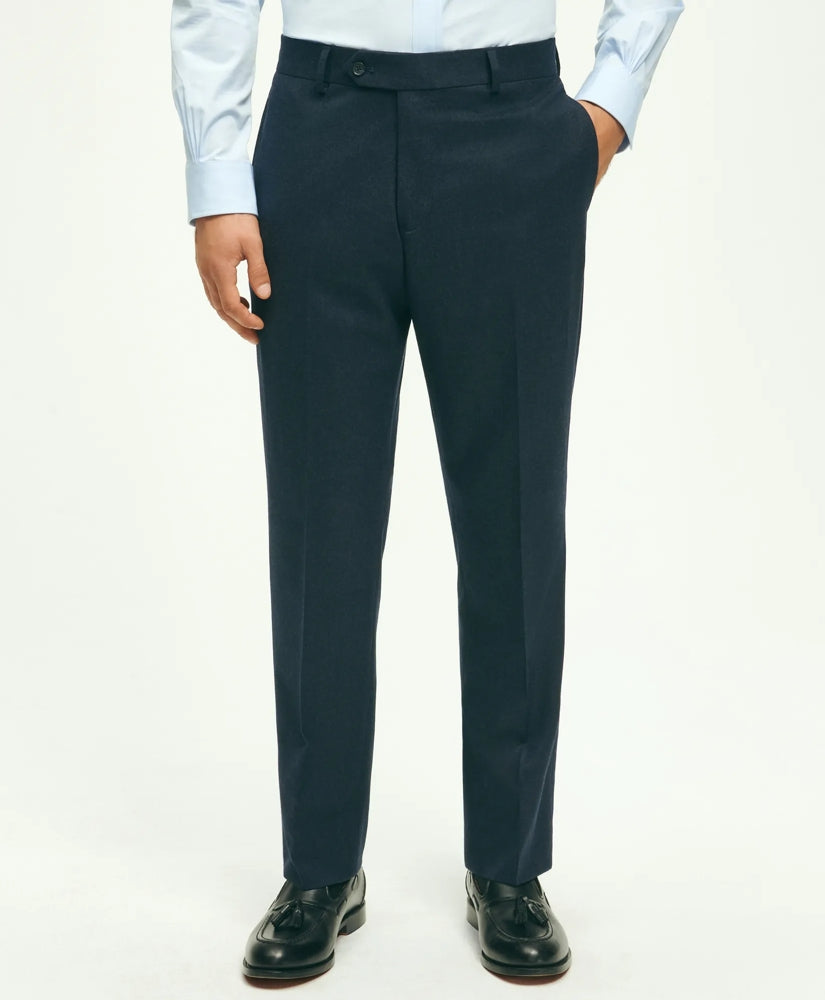 Classic Fit Wool Flannel Dress Pants | Brooks Brothers online