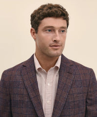 Classic Fit Wool Flannel Plaid Sport Coat | Brooks Brothers online