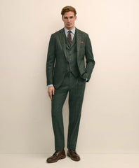 Classic Fit Wool Windowpane Suit Vest | Brooks Brothers sale