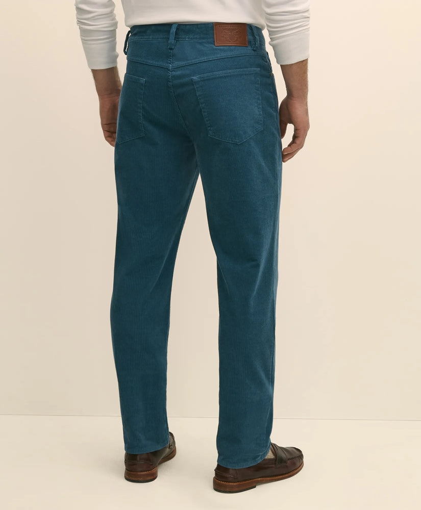 Cotton 5-Pocket Corduroy Pants | Brooks Brothers online shop
