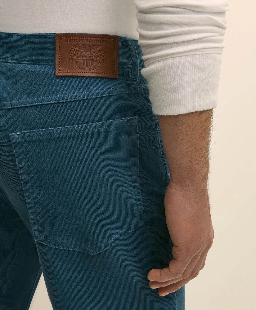 Cotton 5-Pocket Corduroy Pants | Brooks Brothers online shop