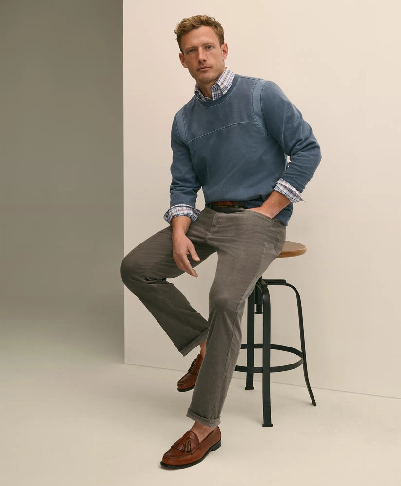 Cotton 5-Pocket Corduroy Pants | Brooks Brothers online shop