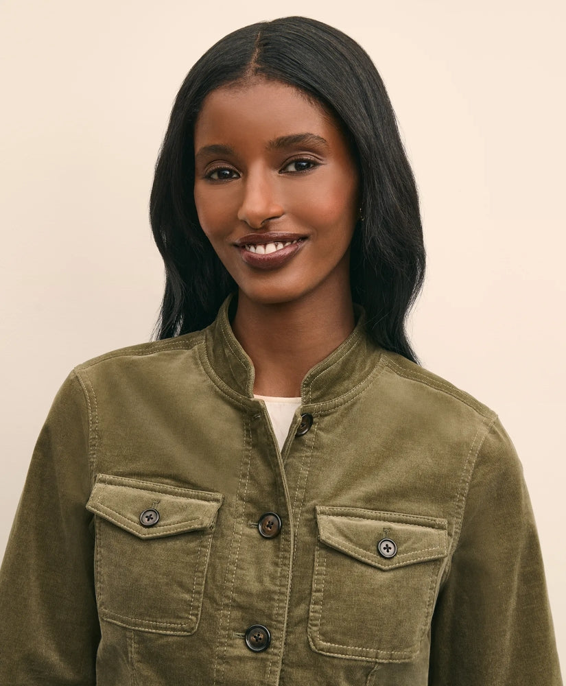 Cotton Blend Corduroy Jacket | Brooks Brothers discount
