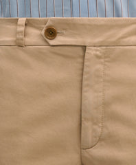 Cotton Blend Relaxed Chino Pants | Brooks Brothers on sale