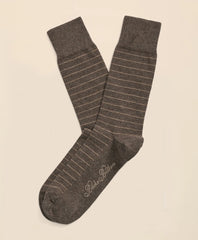 Cotton Blend Striped Socks | Brooks Brothers on sale