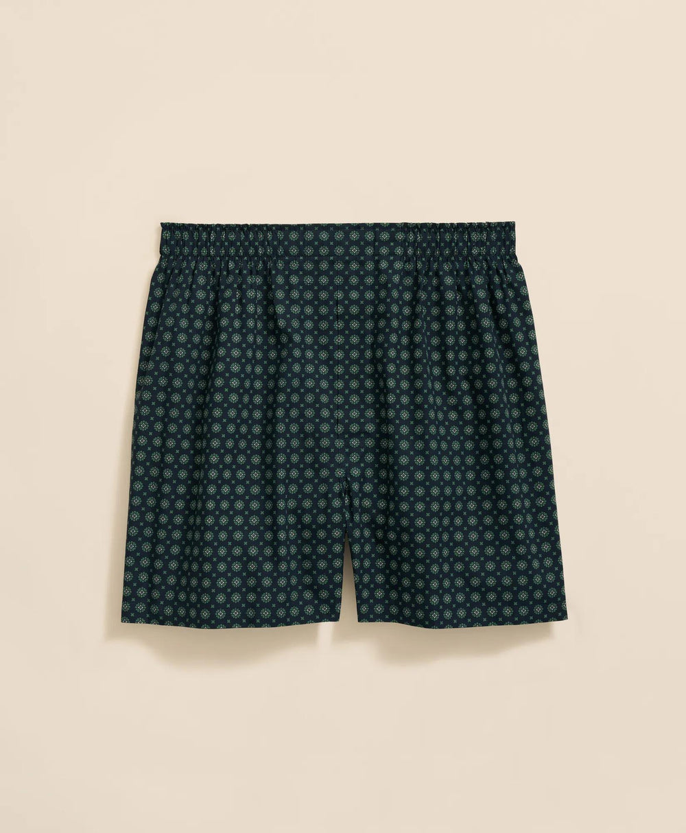 Cotton Broadcloth Foulard Boxers | Brooks Brothers online shop