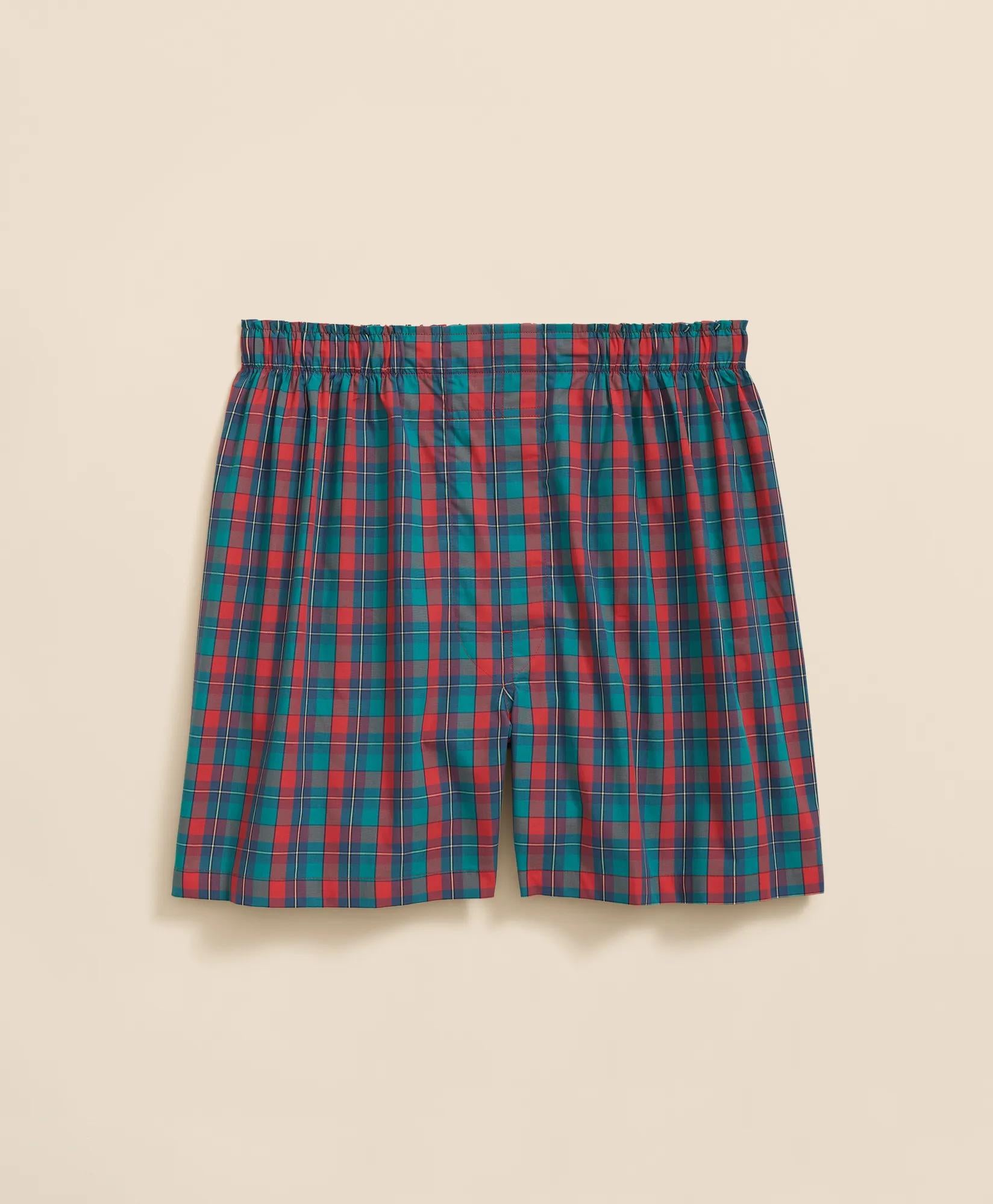 Cotton Broadcloth Multi Tartan Boxers | Brooks Brothers for sale
