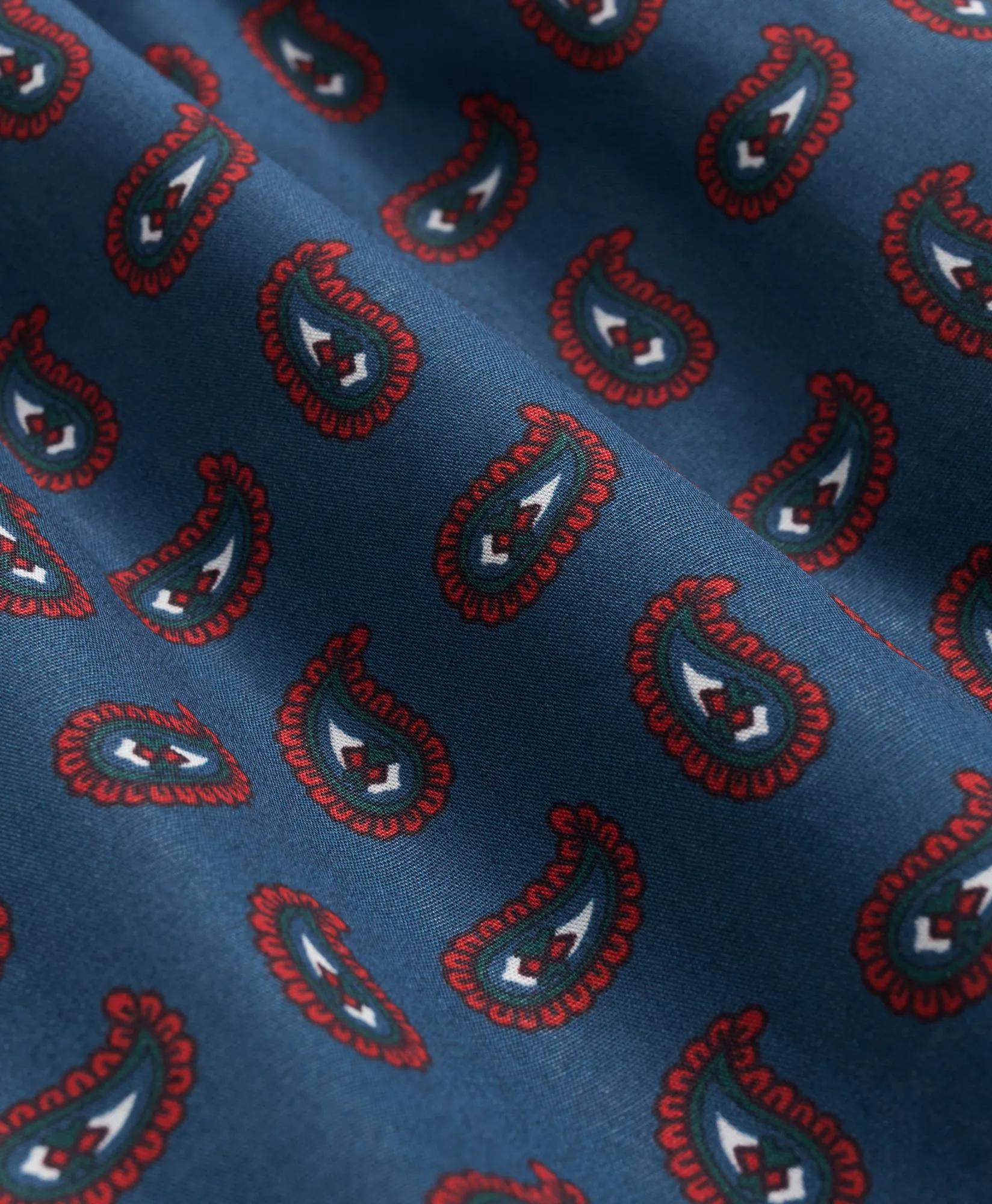 Cotton Broadcloth Paisley Boxers | Brooks Brothers online shop