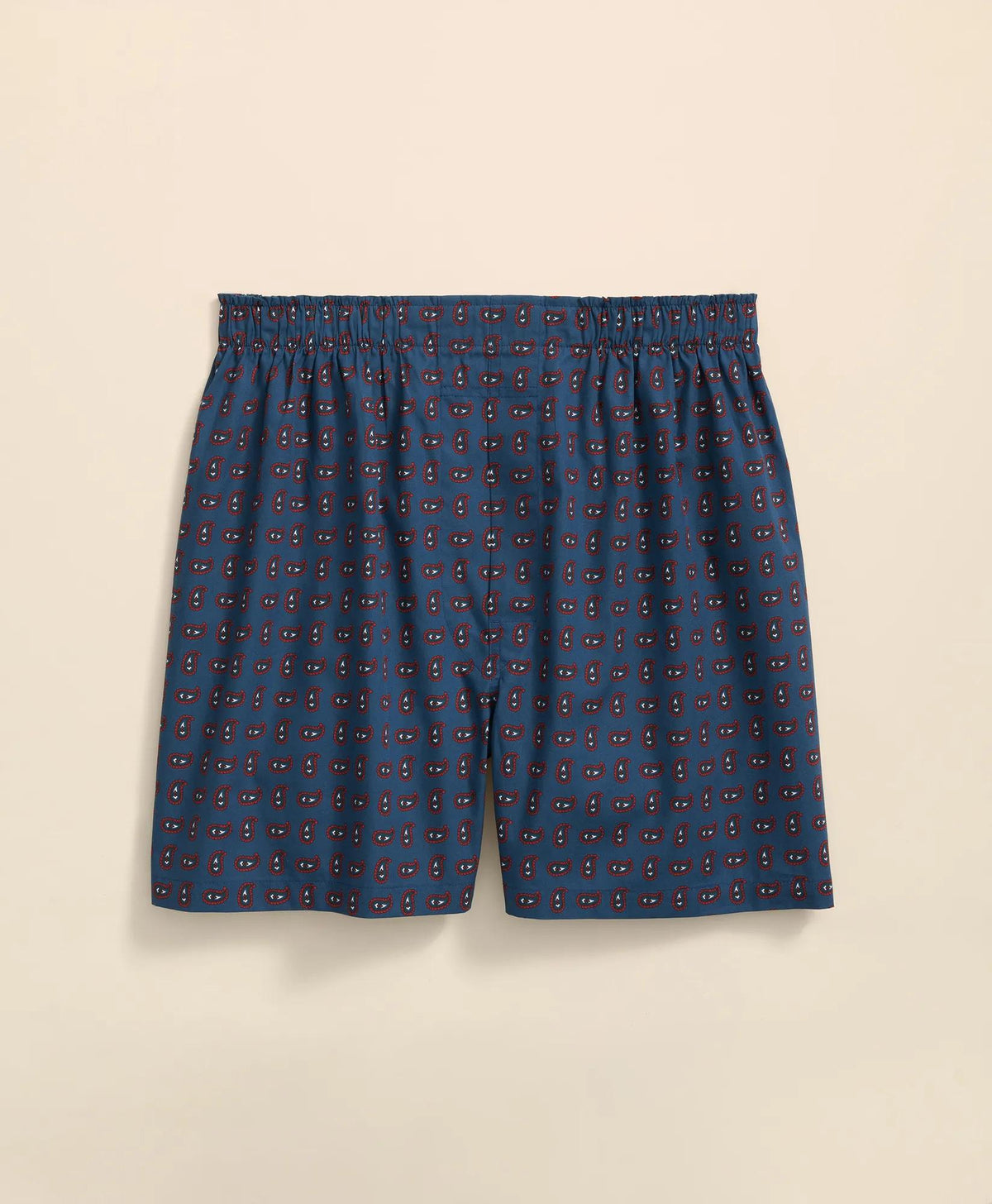 Cotton Broadcloth Paisley Boxers | Brooks Brothers online shop