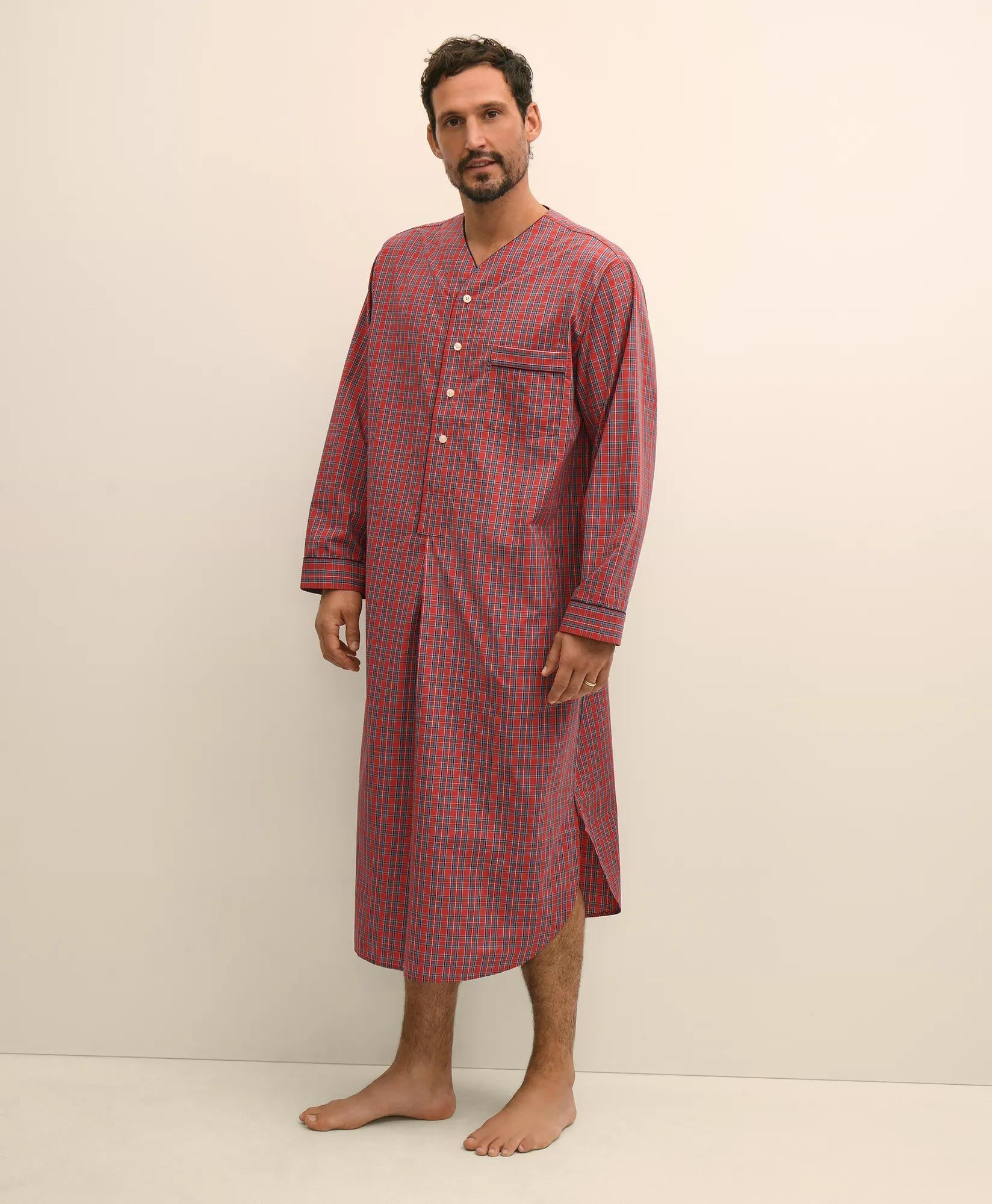 Cotton Broadcloth Royal Stewart Tartan Nightshirt | Brooks Brothers discount