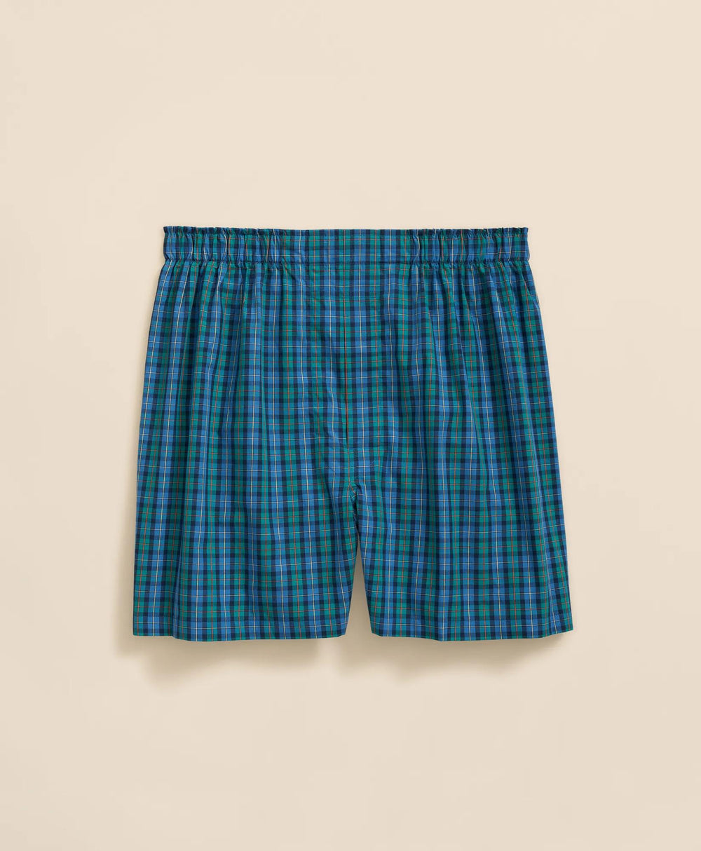 Cotton Broadcloth Tartan Boxers | Brooks Brothers online