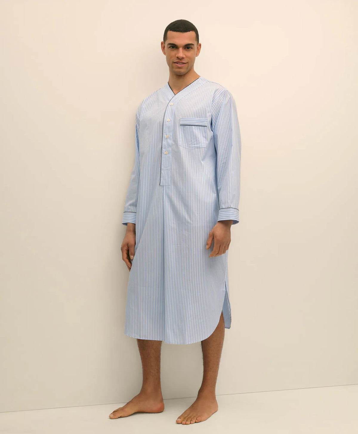 Cotton Broadcloth Striped Nightshirt | Brooks Brothers sale