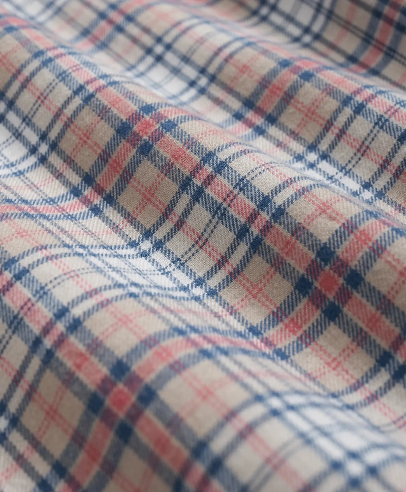 Cotton-Cashmere Flannel Plaid Sport Shirt | Brooks Brothers online shop