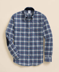 Cotton-Cashmere Flannel Plaid Sport Shirt | Brooks Brothers for sale