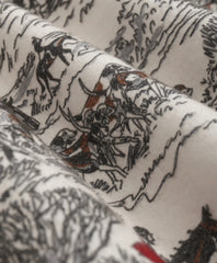 Cotton Flannel Archive Equestrian Print Sport Shirt | Brooks Brothers for sale