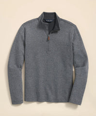Cotton Herringbone Quarter-Zip | Brooks Brothers online shop