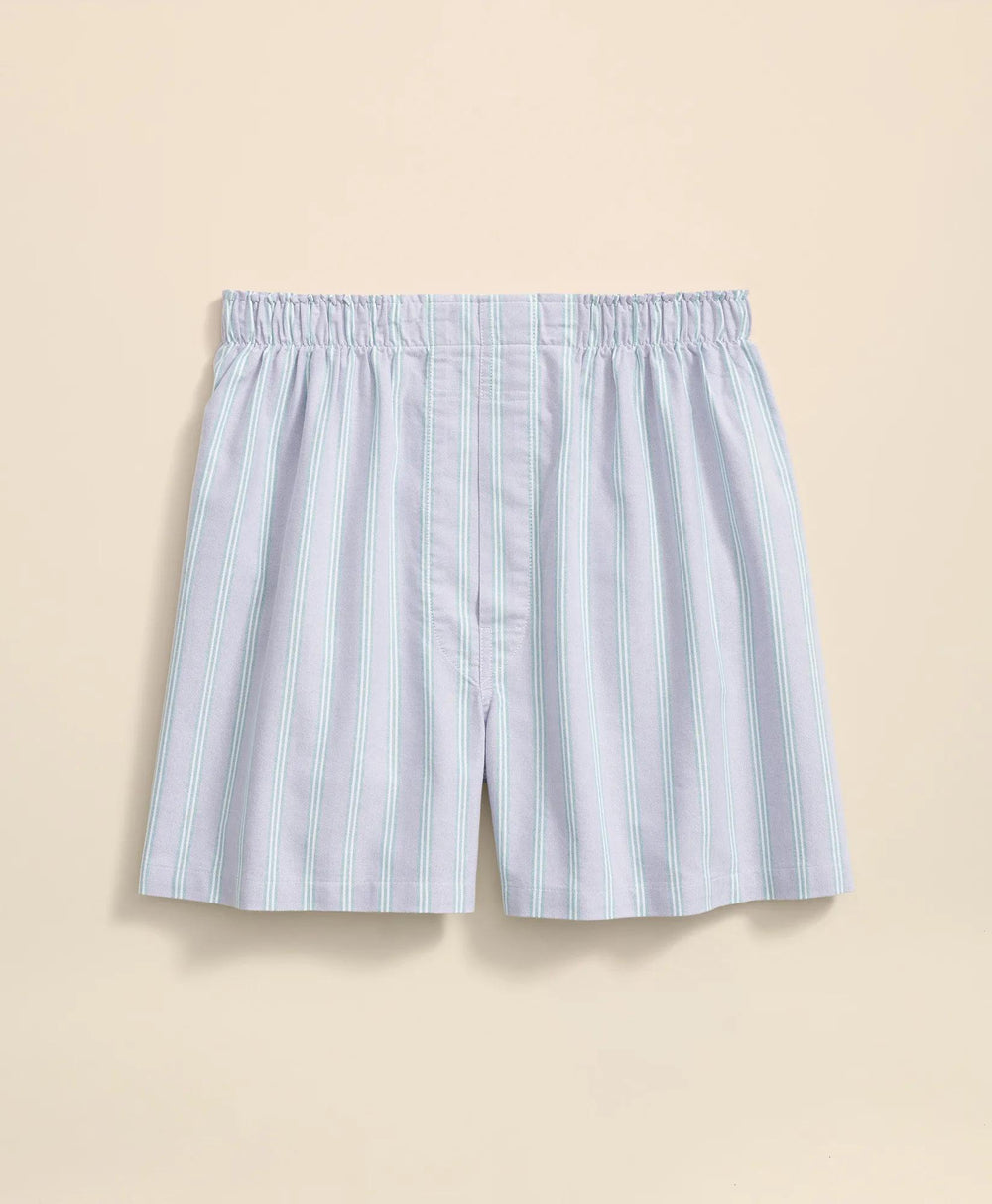 Cotton Oxford BB#1 Striped Boxers | Brooks Brothers online shop