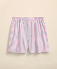 Cotton Oxford Striped Boxers | Brooks Brothers cheap