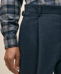 Cotton Pleated Side-Tab Chino | Brooks Brothers for sale