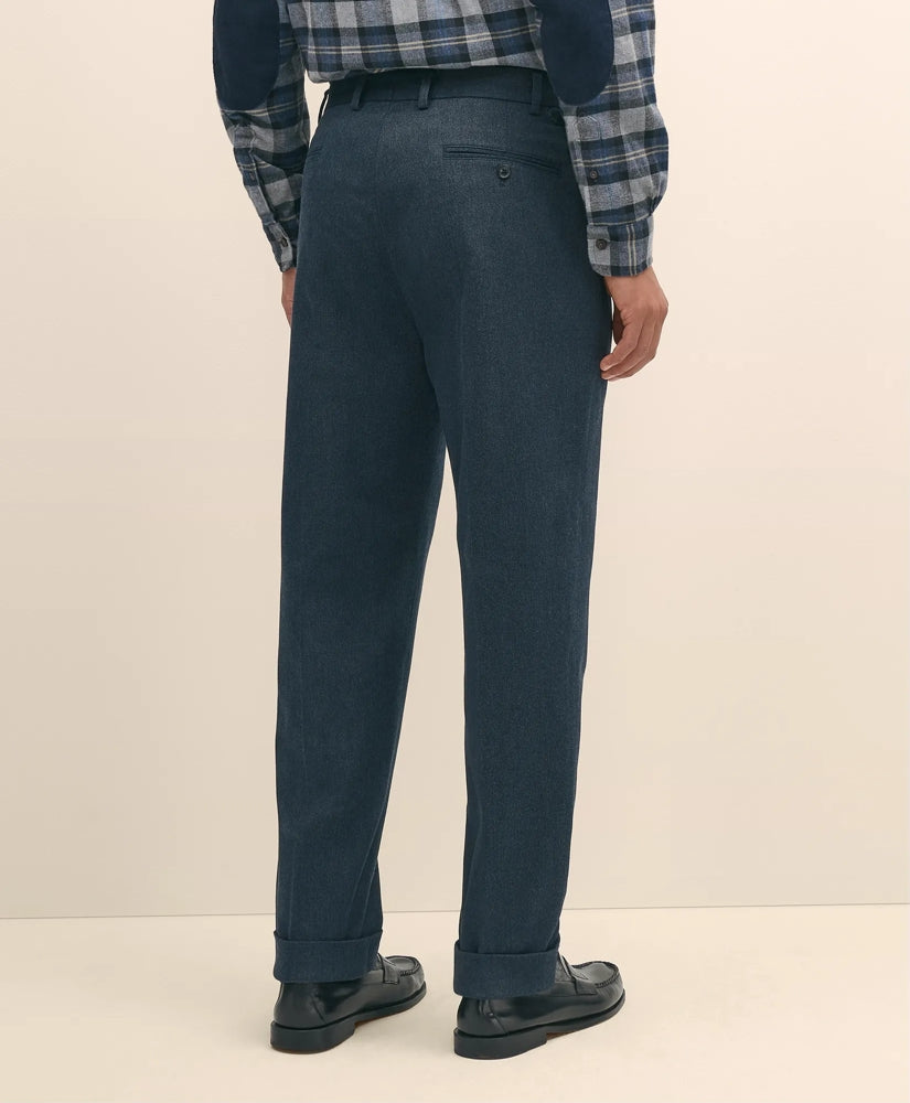 Cotton Pleated Side-Tab Chino | Brooks Brothers for sale