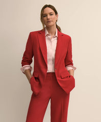 Crepe Relaxed-Fit Jacket | Brooks Brothers for sale