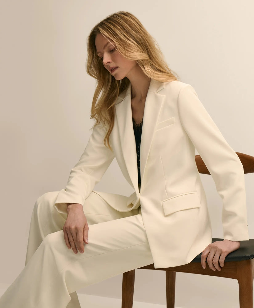 Crepe Relaxed Fit Jacket | Brooks Brothers online