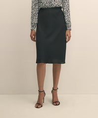 Crepe Slip Skirt | Brooks Brothers for sale