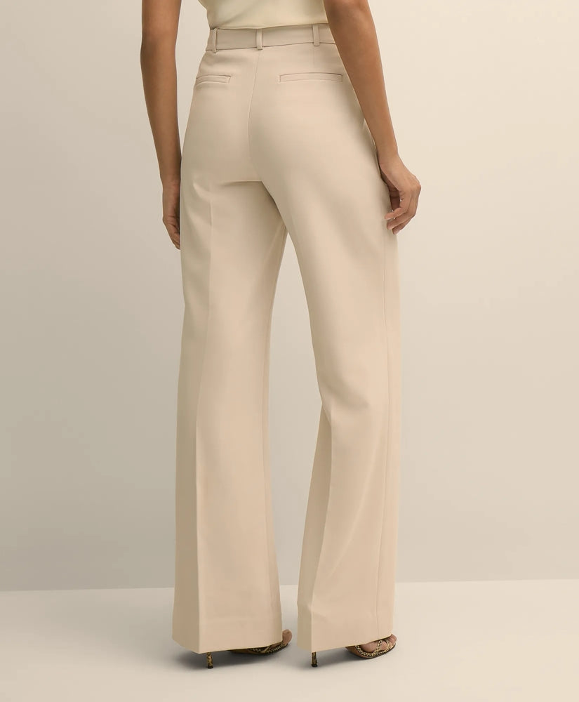 Crepe Wide-Leg Pants | Brooks Brothers cheap
