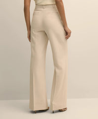 Crepe Wide-Leg Pants | Brooks Brothers cheap
