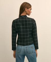 Cropped Windowpane Jacket | Brooks Brothers sale