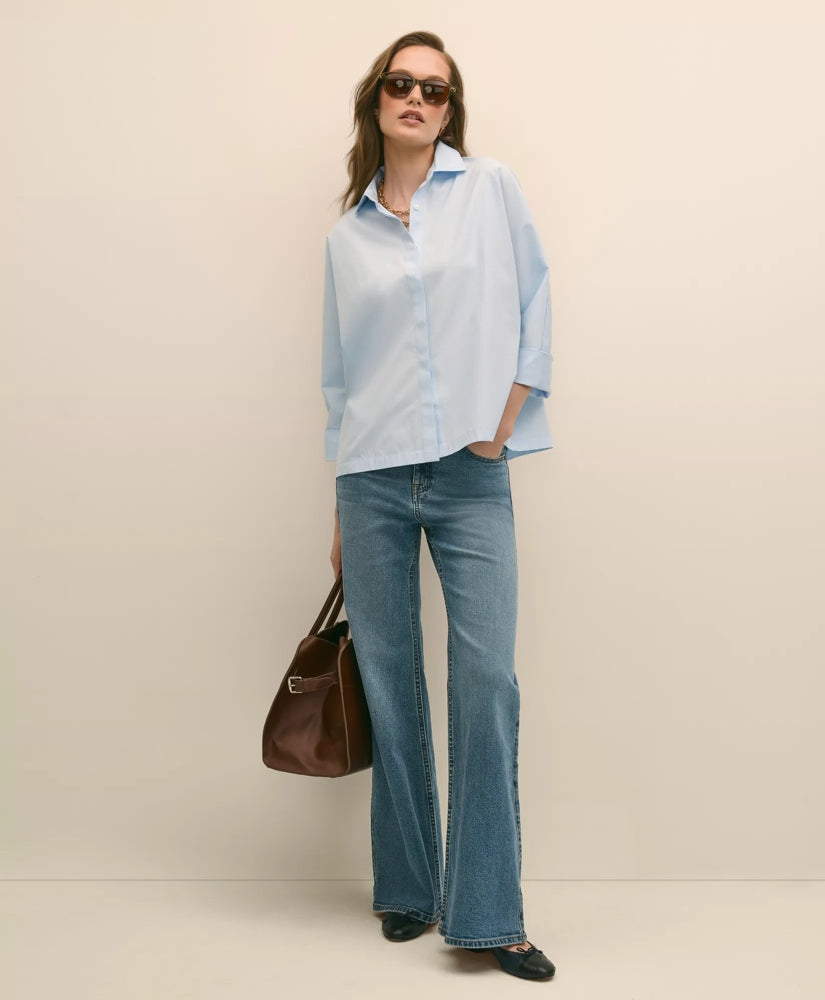 Denim Flare Jeans | Brooks Brothers discount